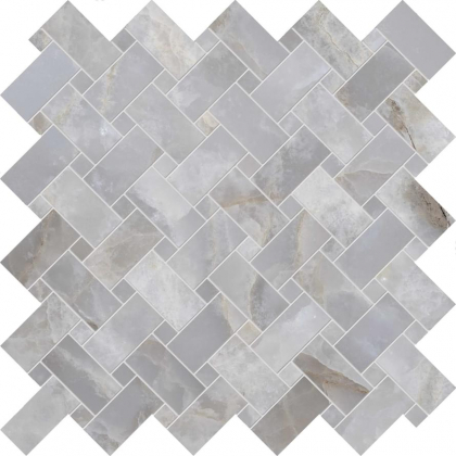 Emil Ceramica Tele Di Marmo Reloaded Intrecci Onice Klimt Naturale 30x30