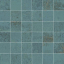 Aparici Metallic Green Natural Mosaico 5x5 29.75x29.75