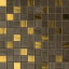 Versace Gold Mosaici Barocco Moka-Oro 25x25