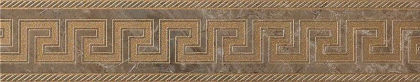 Versace Marble Fascia Greca Marrone 11.5x58.5