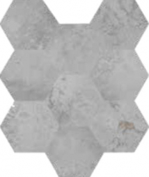 Caesar Alchemy Argent 3D Hexagons 28x34