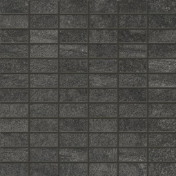 Piemme Ceramiche Purestone Mosaico Antracite Nat-Ret 30x30