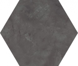 Marca Corona Terra Nero Esagono 25x21.6