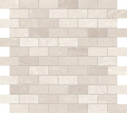 Emil Ceramica Tracce Mosaico Domino Ivory 30x30