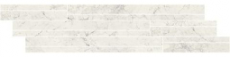 Cerim Exalt Fairy White Modulo Listello Sfalsato Naturale Lucido 15x60