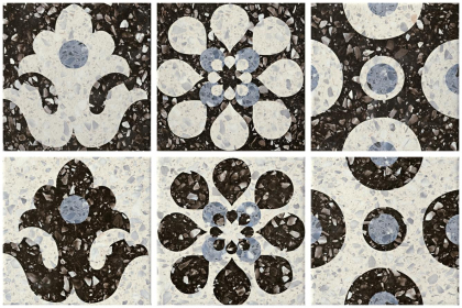 Serenissima Cir Venezia Ca Foscari Blu Mix 20x20