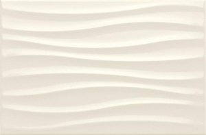 Marazzi Chroma Ivory Struttura Tide 3D 25x38