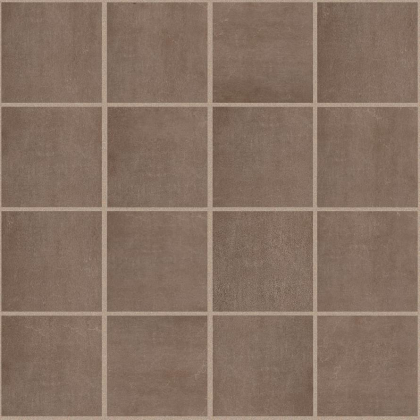 Floor Gres Industrial Moka 7.5x7.5 6 Mm Mosaico 30x30