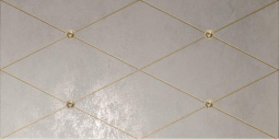 Petracers Ad Maiora Rhombus Fregio Oro Su Perla 50x100