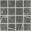 Casa Dolce Casa Stones And More 2.0 Calacatta Black Matte 6 Mm Mosaico 30x30