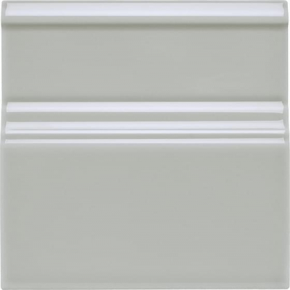 Adex Neri Rodapie Clasico Silver Mist 15x15
