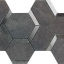 Impronta Italgraniti Lux Experience Pietra Grey Mosaico Esagona Decoro Mix 20x34