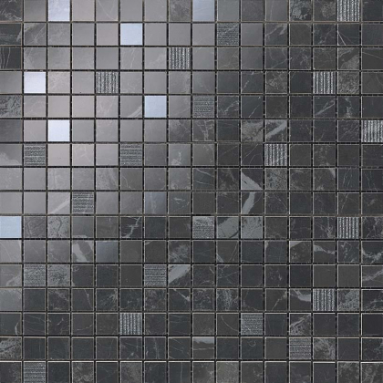 Atlas Concorde Brick Atelier Noir S.Laurent Mosaic 30.5x30.5