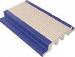VitrA Pool Ral 5002 Cobalt Blue Color Glossy Both Sided Channel Edge 12.5x25
