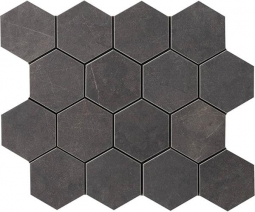 Impronta Italgraniti Lux Experience Pietra Grey Mosaico Esagona Fade 26x30