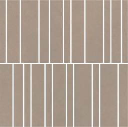 Impronta Italgraniti Nuances Cipria Mosaico Listelli Strideup 30x30