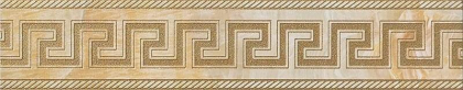 Versace Marble Fascia Greca Oro Sabbia 11.5x58.5