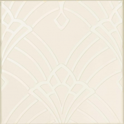 Petracers Grand Elegance Rubino Deco Avorio Lustro Cromo 20x20