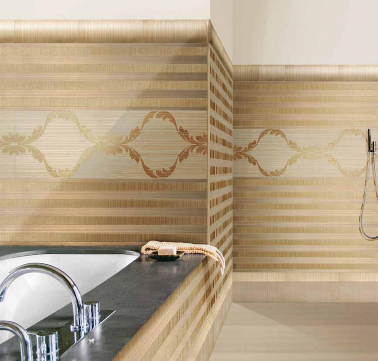 Settecento Samarcanda Xian Moka Listello 11x31.9