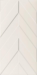 Marca Corona 4D Chevron White Decor 40x80