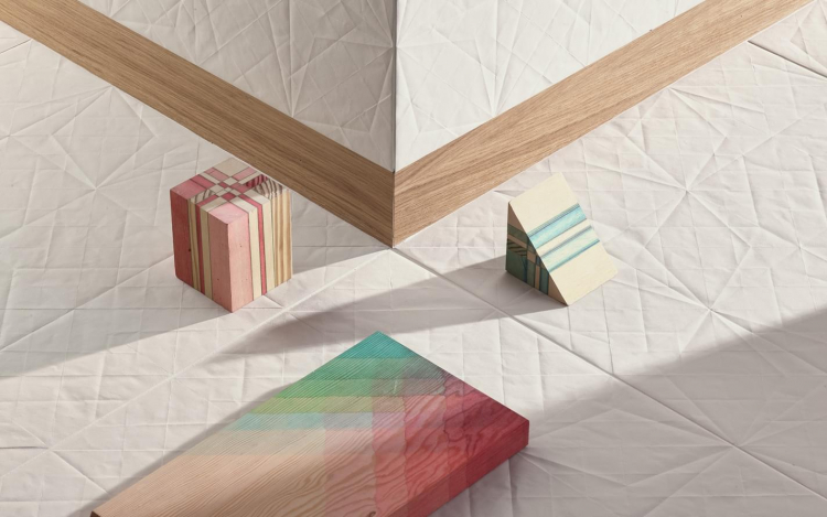 Mutina Folded Battiscopa Bianco 3.8x60