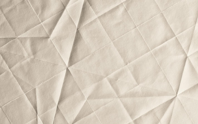 Mutina Folded Battiscopa Bianco 3.8x60