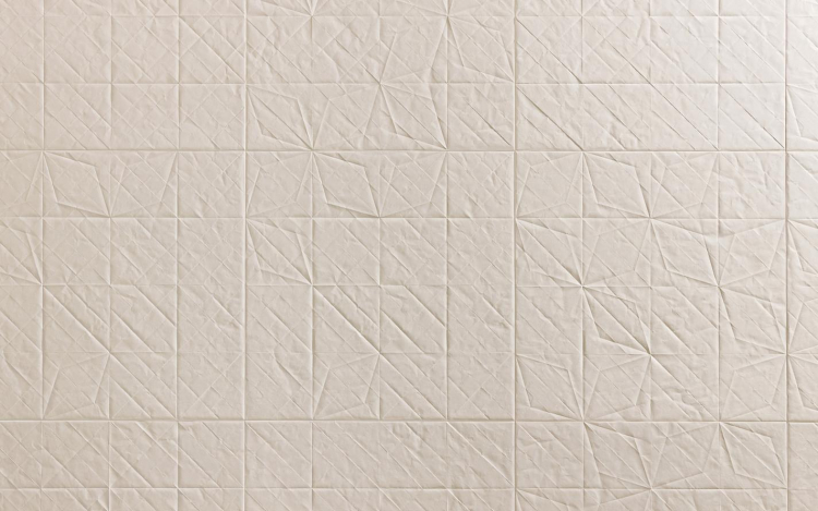 Mutina Folded Battiscopa Bianco 3.8x60