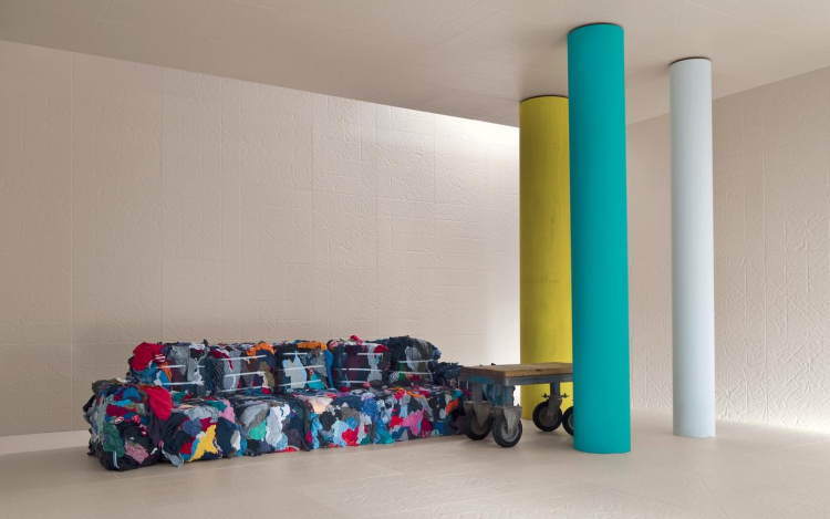 Mutina Folded Battiscopa Bianco 3.8x60