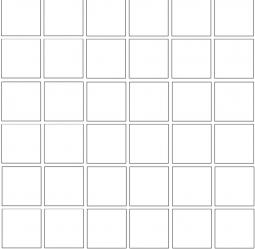 Casa Dolce Casa Onyx More White Blend Glossy Mosaico 5x5 30x30