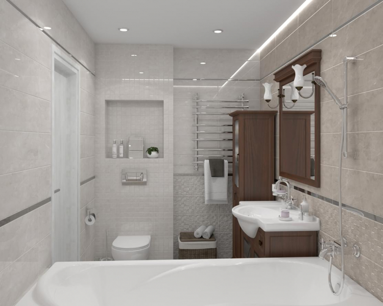 Laparet Royal Декор Бежевый 20x60