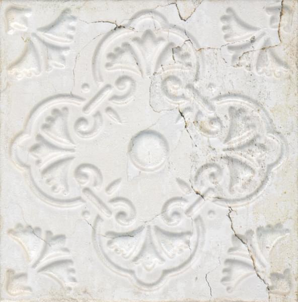 Aparici Aged White Ornato 20x20