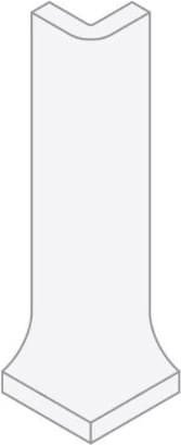 VitrA Miniworx Ral 1500 Black Covebase External Corner Sit-In Matt 3x10