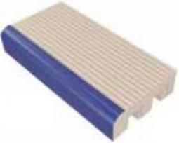VitrA Pool Ral 2307015 Blue Ladder Stair Tile Glossy 12.5x25