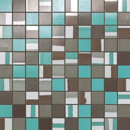 Atlas Concorde Dwell Turquoise Mosaico Mix 30.5x30.5