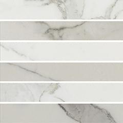 Cerim Timeless Calacatta Mosaico Naturale 3D 5x30 30x30
