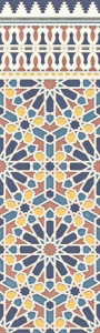 Aparici Alhambra Blue Rauda 29.75x99.55
