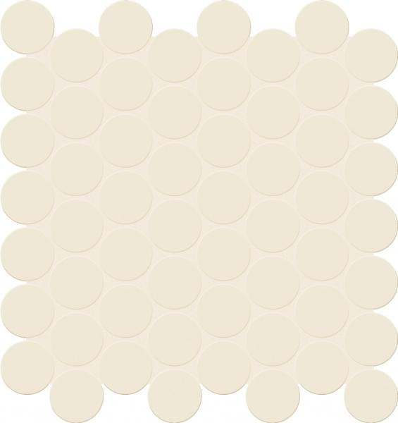 Marca Corona Bold White Tessere Round 29x28.8