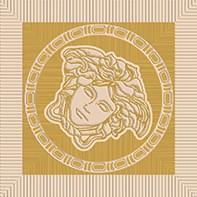 Versace Meteorite Tozzetto Medusa Naturale Miele/Oro 9.8x9.8