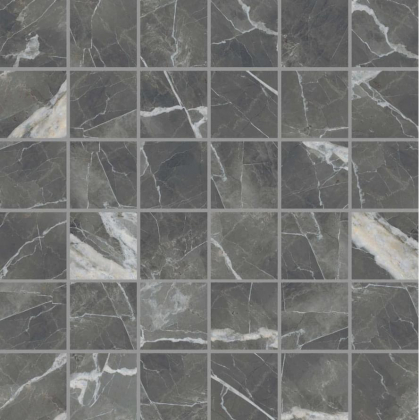 Casa Dolce Casa Stones And More 2.0 Calacatta Black Smooth Mosaico 5x5 30x30
