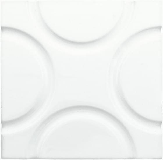 Adex Neri Liso Geo Blanco Z 15x15