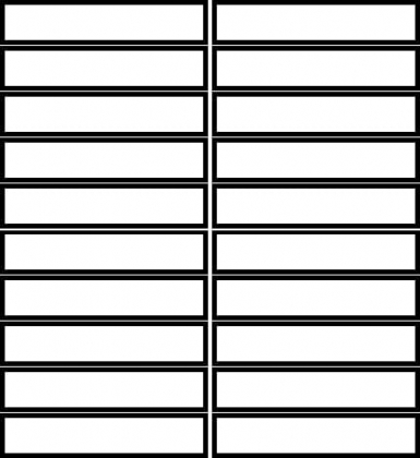 Rex Les Bijoux Onyx Blanche Glossy Mosaico 3X15 30x30