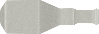 Ceramiche Grazia Elegance Angoli Finale Cinder Craquele 2.2x8.5