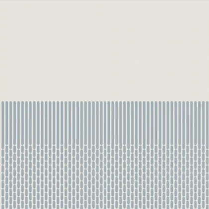 Mutina Tape Grainy Half Blue 20.5x20.5