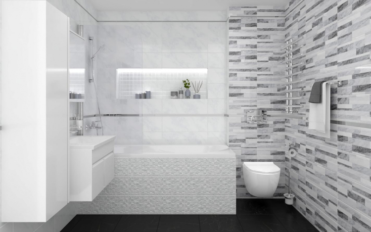 Laparet Royal Декор Мозаичный Кофейный Светлый 20x60