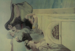 Original Style Artworks Decors Alma-Tadema At Aphrodites Cradle 38x56