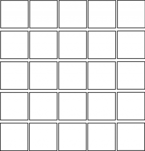 Casalgrande Padana Resina Mosaico Black 6x6 30x30