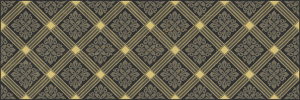 Laparet Royal Декор Чёрный 20x60