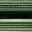 Original Style Artworks Victorian Green Plain Cornice 7.5x15.2