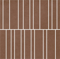 Impronta Italgraniti Nuances Fiamma Mosaico Listelli Strideup 30x30