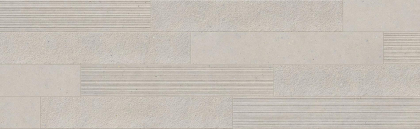 Impronta Italgraniti Silver Grain Grey Listello Mix 20x120